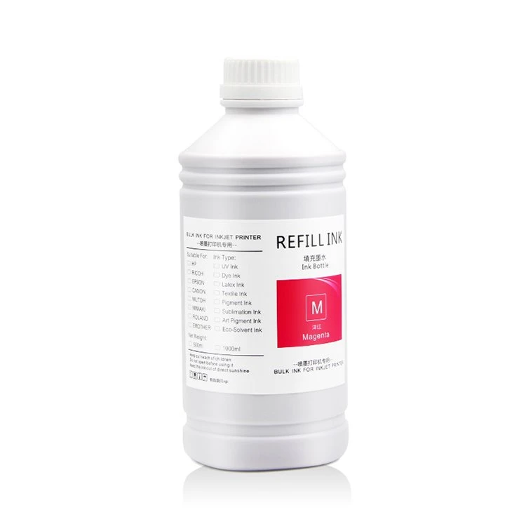 Tinta de sublimación de 1000 ml para impresora Ricoh Sawgrass SG500