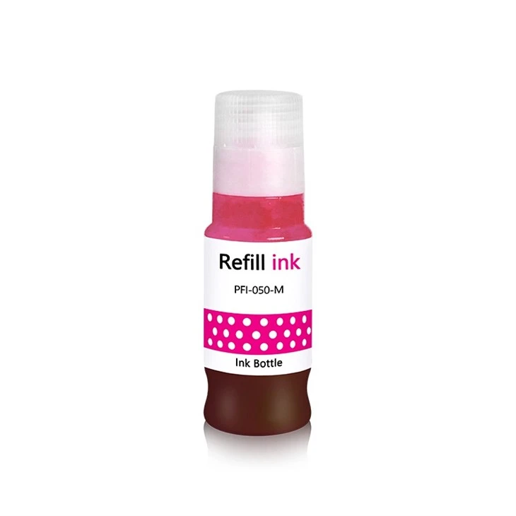 PFI-050 PFI050 PFI 050 Premium Compatible Color Tinta Cartridge Bottle Refill Ink For Canon TC-20 Printer