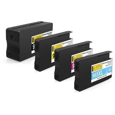 Cartucho de tinta remanufacturado 965XL para impresoras HP OfficeJet